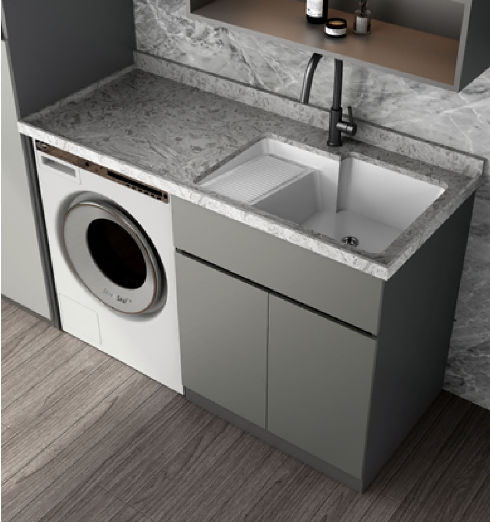 8015XP 台下盆系列(利亚灰)